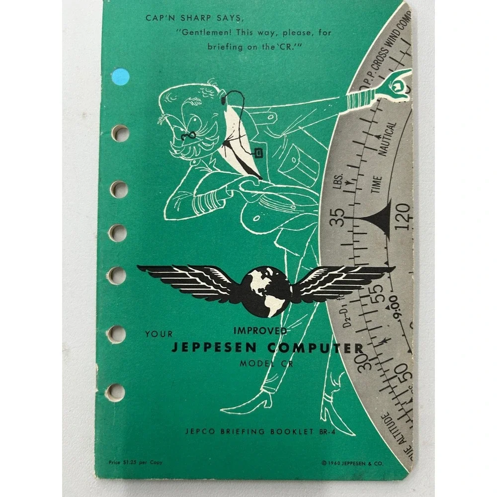 Your Improved Jeppesen Computer Model CR 1960 Jeppesen & Co Aviation Guide